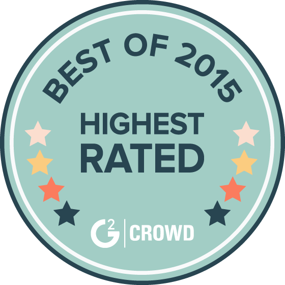 G2 Crowd - Highest Rated 2015