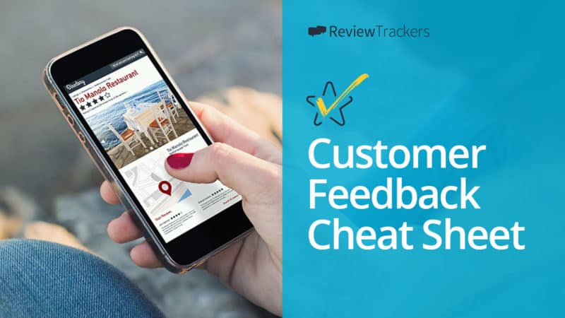 customer feedback cheat sheet