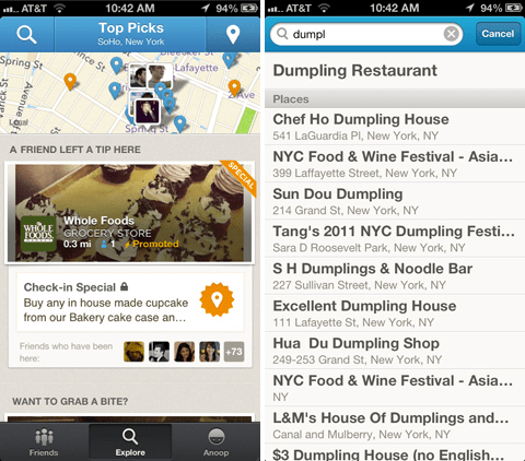 foursquare map online review monitoring
