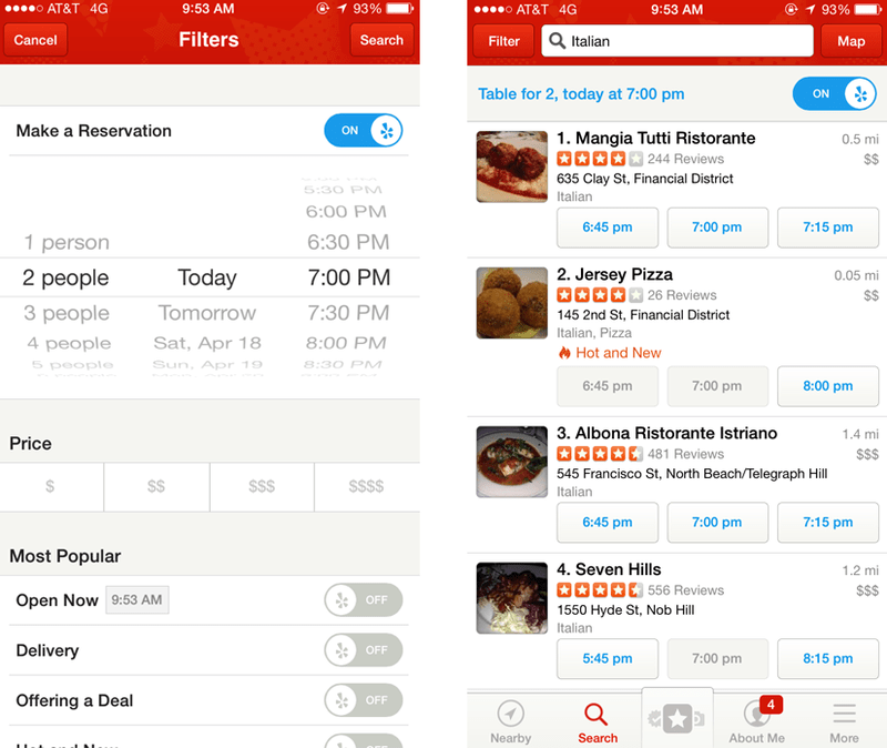 Online Review Site Yelp Enhances Customer Experience and Search Capabilities with Yelp Now