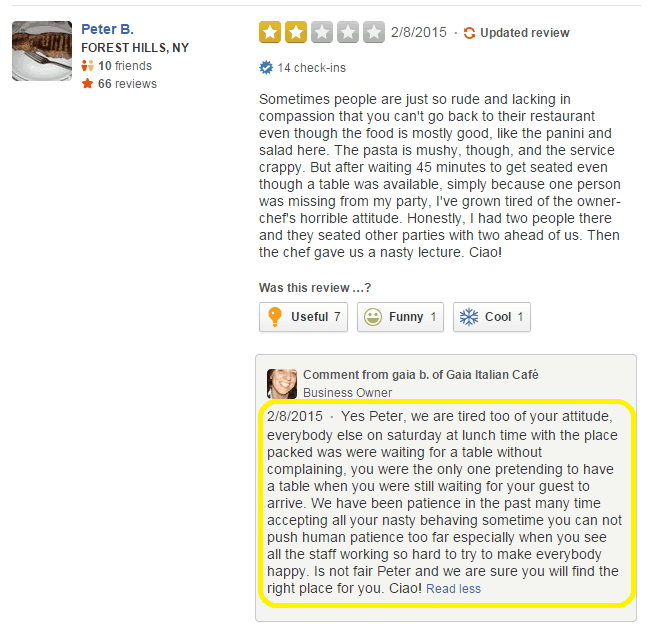 Revenge of the Business Owners: Is It Worth Fighting Back Against Negative Reviewers?
