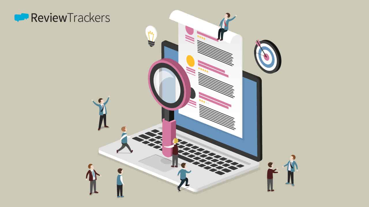 Text analysis by ReviewTrackers