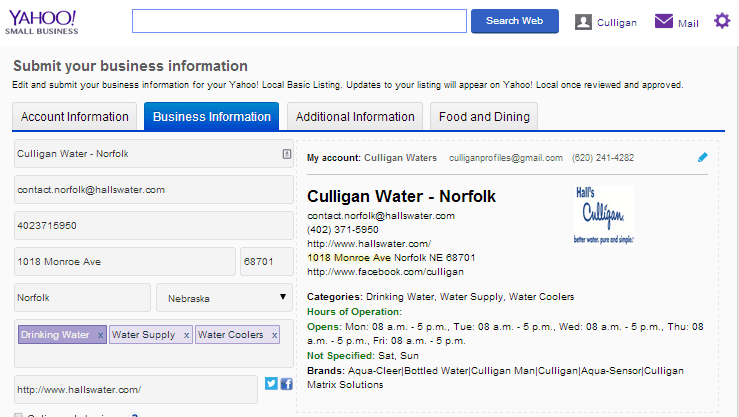 track yahoo local reviews
