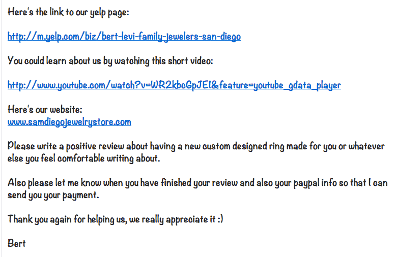 yelp online review monitoring