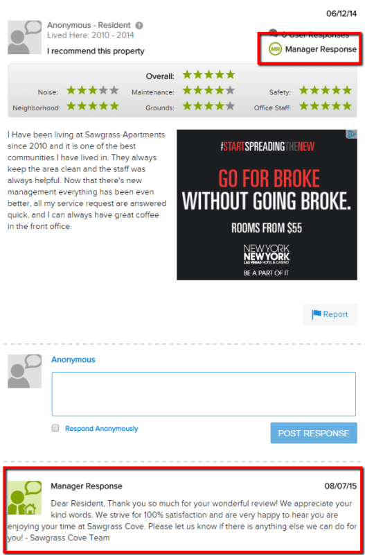 Here’s How to Get the Most Out of Your Apartment Ratings Manager Center