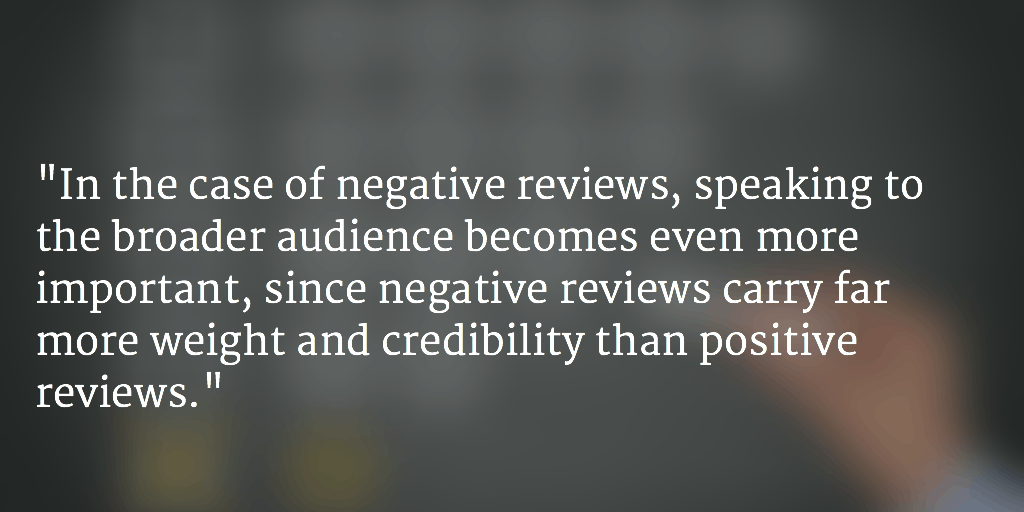 Case Study of Businesses Responding to Bad Online Reviews