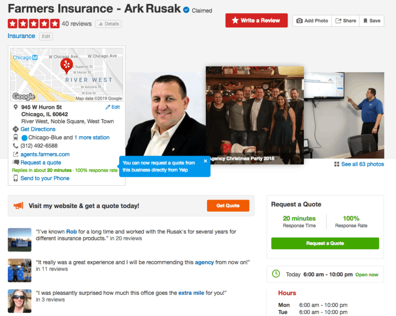 insurance reviews