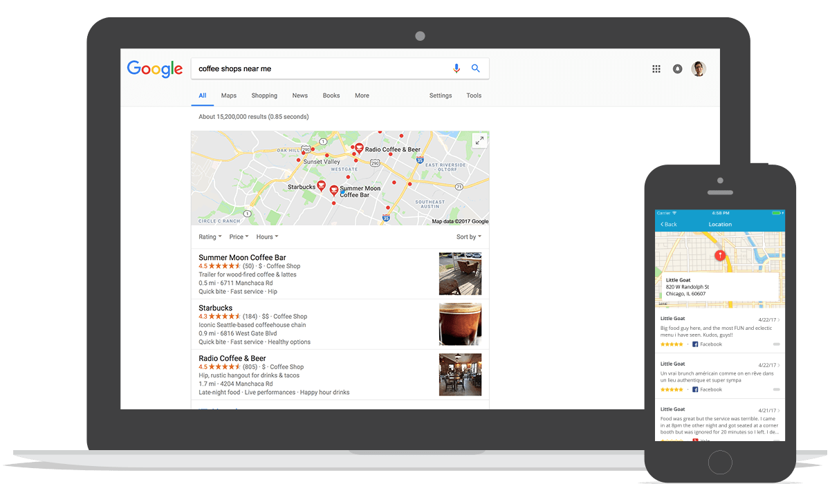 Put your business on the map. Literally.