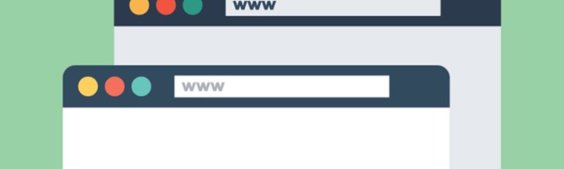 an image of two windows to showcase duplicate google listings