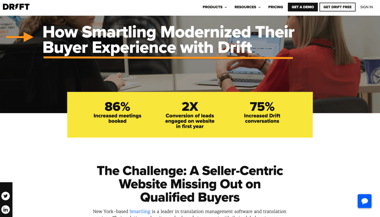 an image of a case study on drift