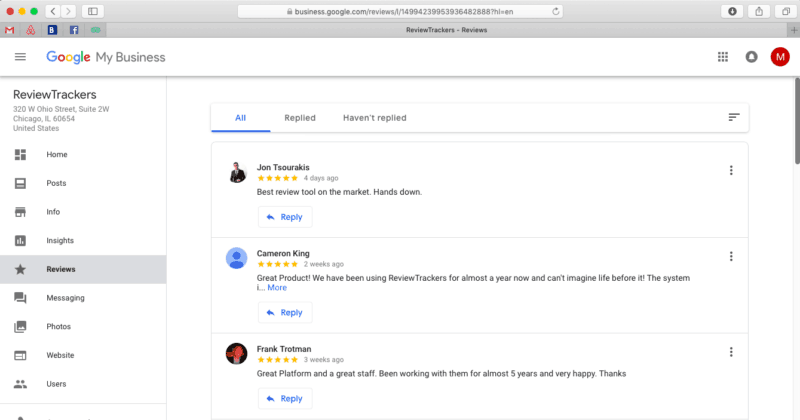 Google my business tips is responding to all reviews