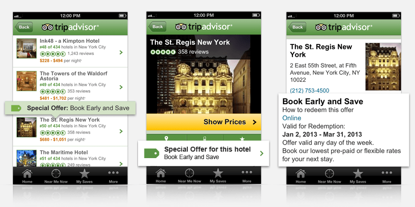 track hotel reviews