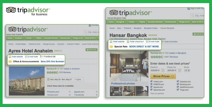 track hotel reviews