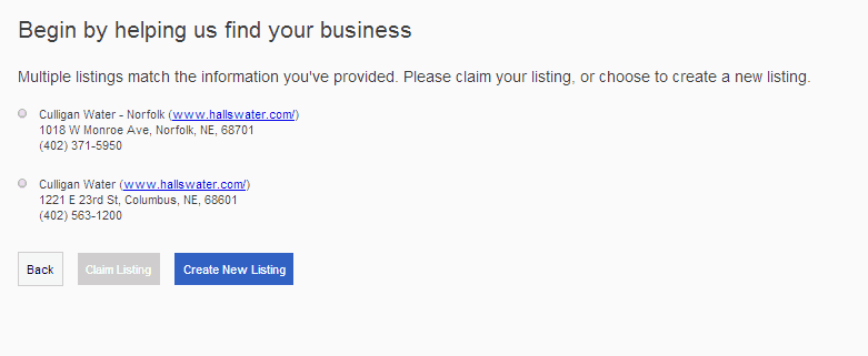yahoo local listings