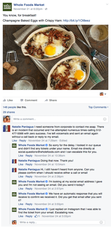 whole foods facebook