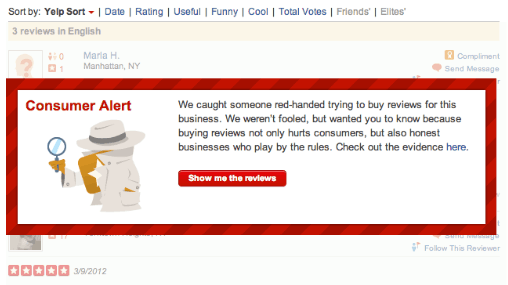 yelp review monitoring